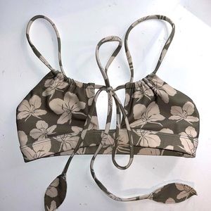 TRADED Benoa Swim Butterfly Ginger Top